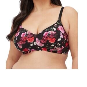 new Torrid Curve 44DDD wire free lightly lined back smoothing 360 bra BC3 3239